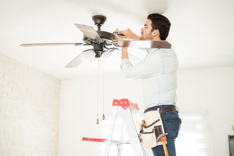 Hanging Fan Installation in Littleton, CO
